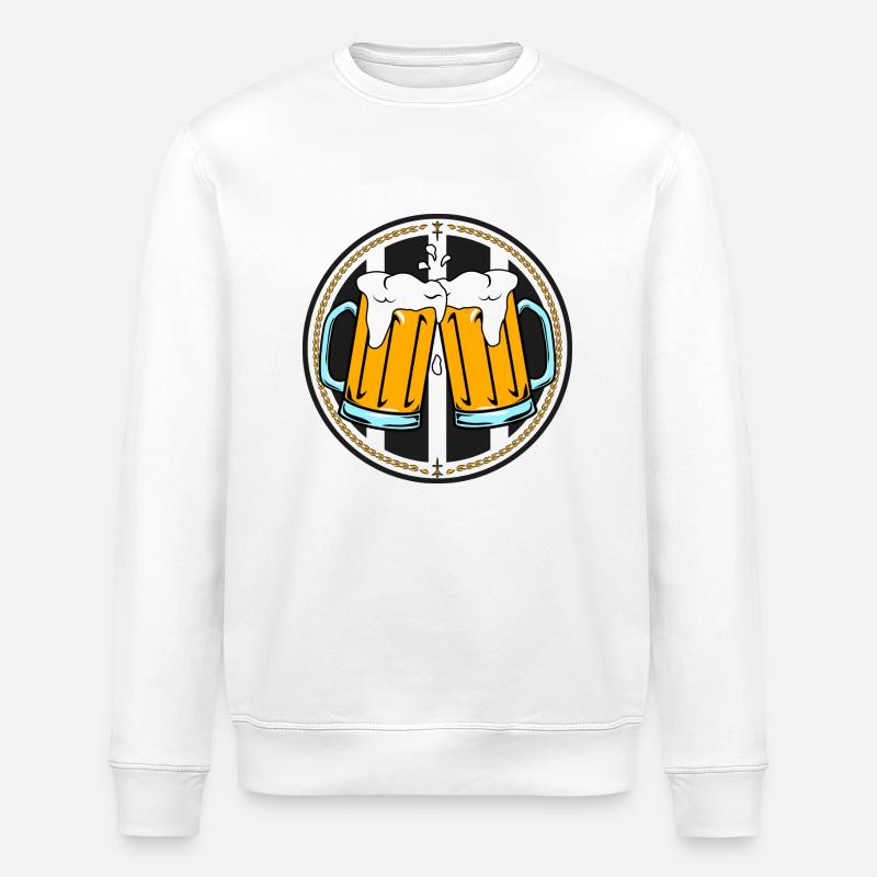 Steins, Logo - Sweat bio ROLLER Stanley/Stella Unisexe - blanc