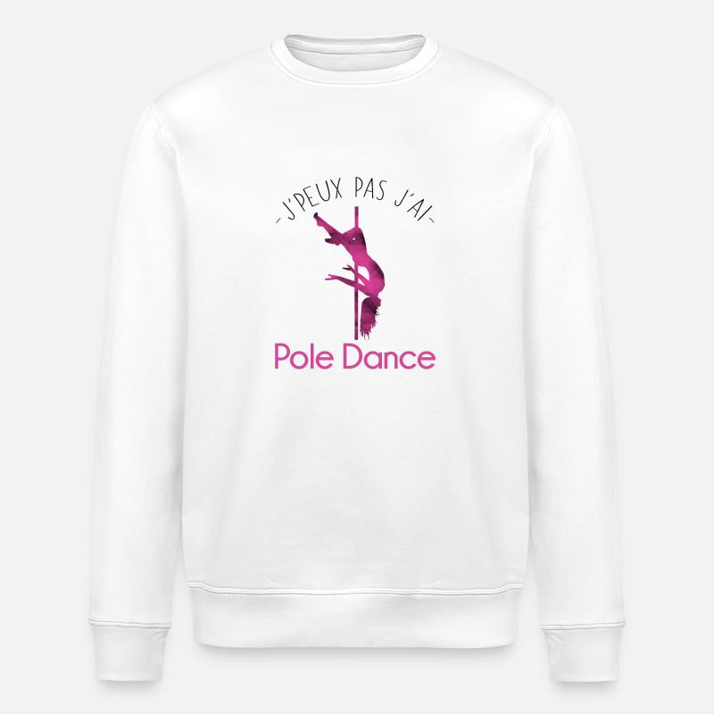 J'peux pas j'ai Pole Dance - Sweat bio ROLLER Stanley/Stella Unisexe - blanc
