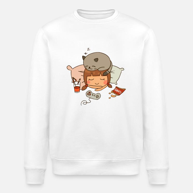 Weekend plan - Sweat bio ROLLER Stanley/Stella Unisexe - blanc