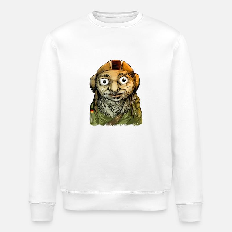 Pilot - Stanley/Stella Unisex Bio-Sweatshirt ROLLER - Weiß