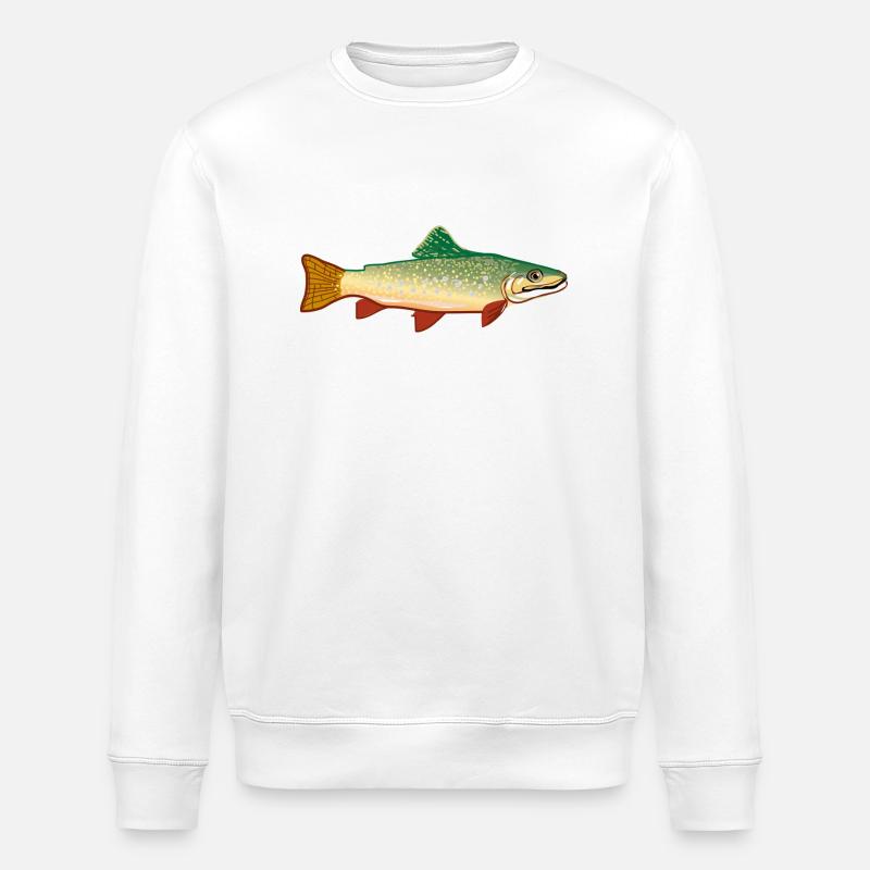 fish524 - Stanley/Stella Unisex Bio-Sweatshirt ROLLER - Weiß