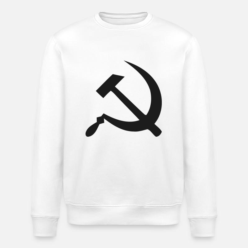 Communisme - Sweat bio ROLLER Stanley/Stella Unisexe - blanc
