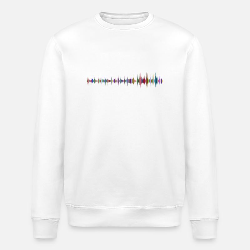 sound-wave - Stanley/Stella Unisex Bio-Sweatshirt ROLLER - Weiß