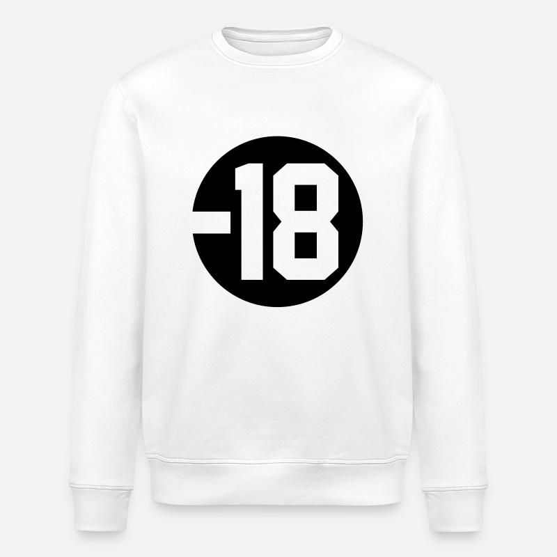 18 - Stanley/Stella ROLLER Unisex Organic Sweatshirt - white