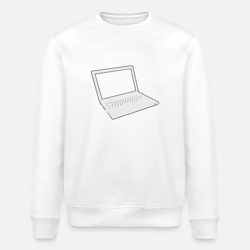 Computer - Stanley/Stella Unisex Bio-Sweatshirt ROLLER - Weiß