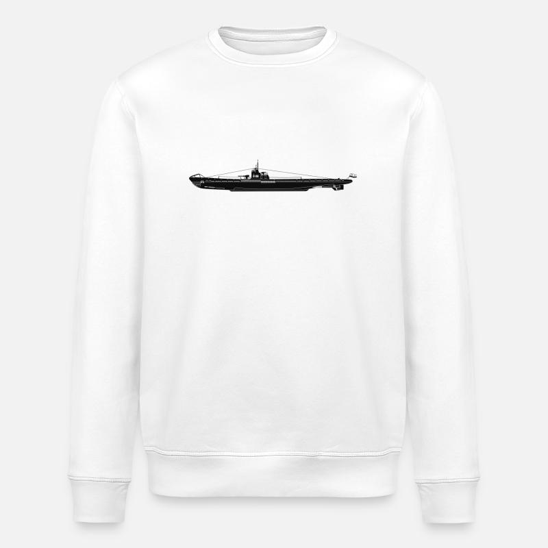 sous-marin - Sweat bio ROLLER Stanley/Stella Unisexe - blanc