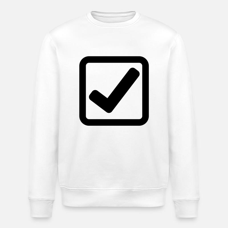 haken - Stanley/Stella Unisex Bio-Sweatshirt ROLLER - Weiß