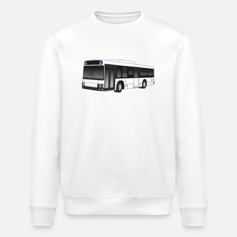 bus de service - Sweat bio ROLLER Stanley/Stella Unisexe - blanc