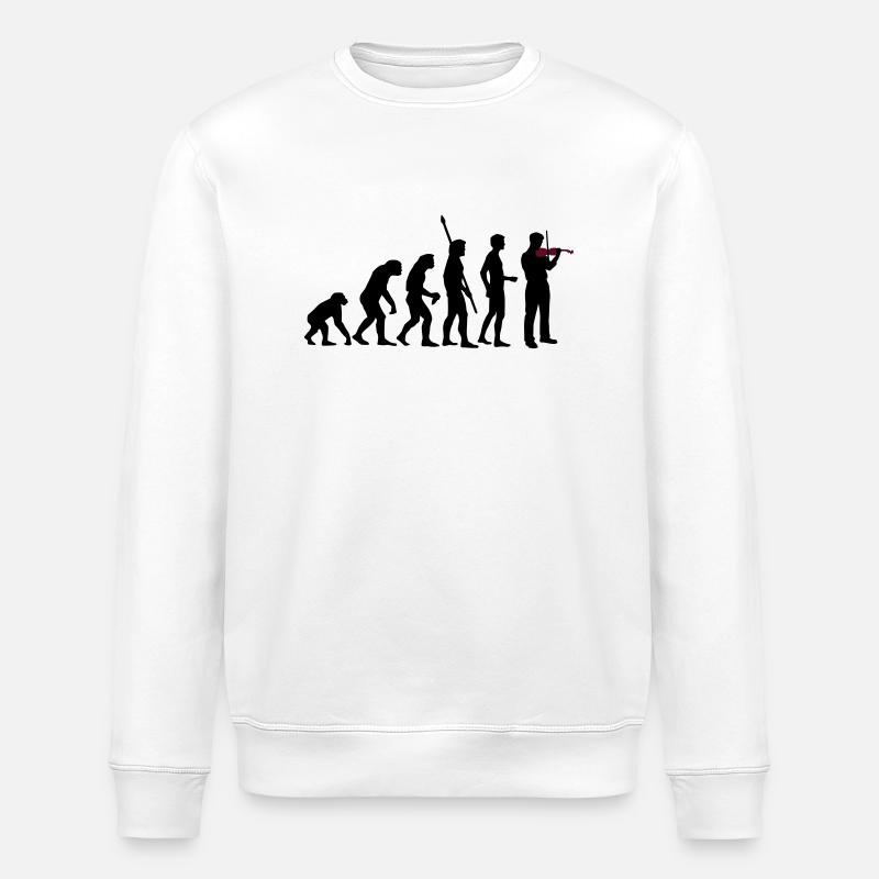 evolution_geiger - Sweat bio ROLLER Stanley/Stella Unisexe - blanc