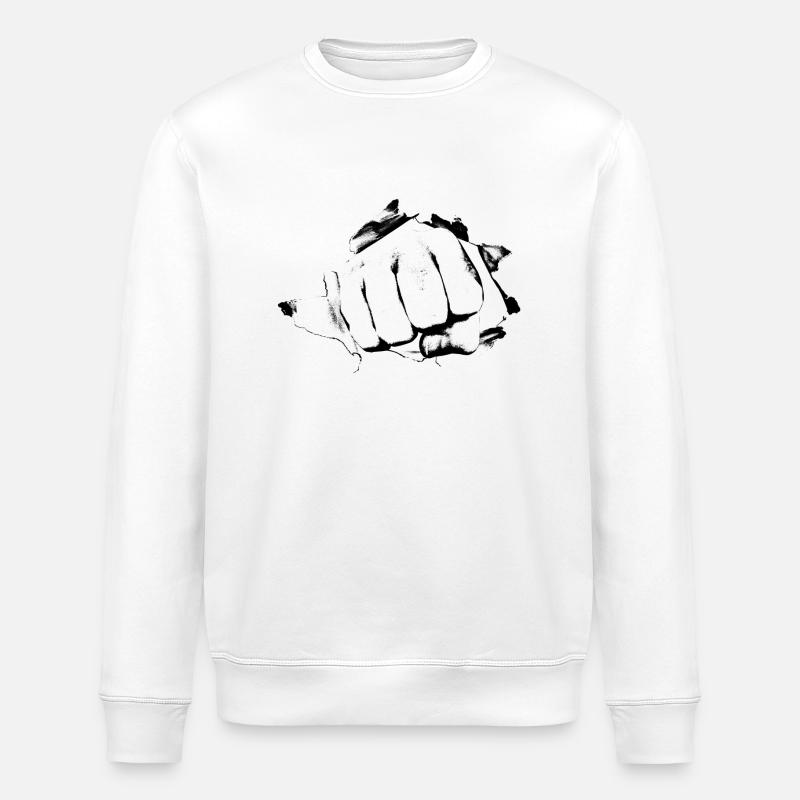 Faust - Stanley/Stella ROLLER Unisex Organic Sweatshirt - white