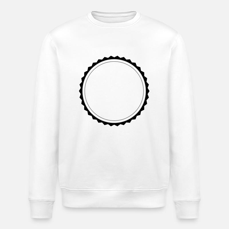 BLASONS ROND 1 TSC - Sweat bio ROLLER Stanley/Stella Unisexe - blanc