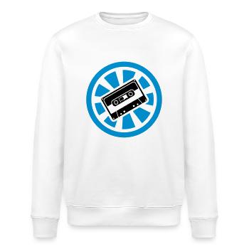 Oldschool Sound - Stanley/Stella Unisex Bio-Sweatshirt ROLLER - Weiß - Vorne - Nik (191cm)