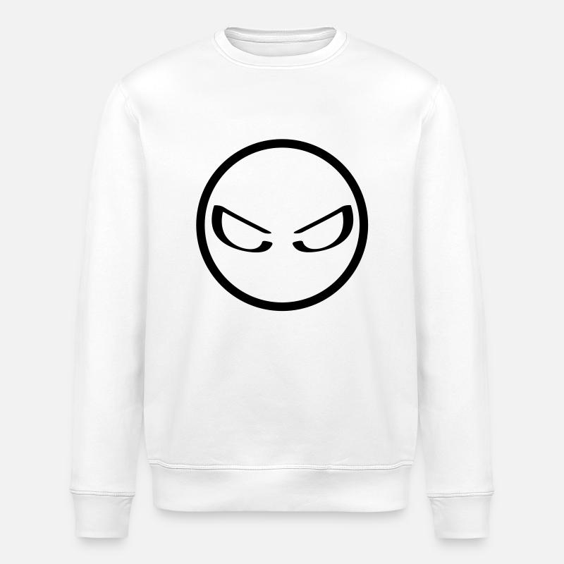 Kopf - Stanley/Stella Unisex Bio-Sweatshirt ROLLER - Weiß
