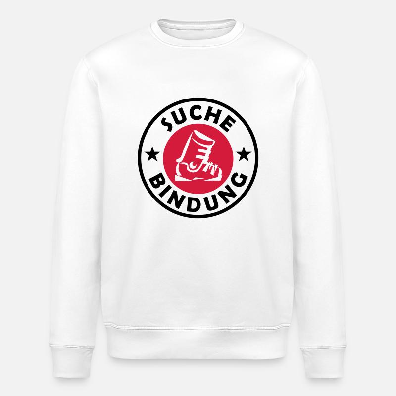 suche bindung 2c - Stanley/Stella ROLLER Unisex Organic Sweatshirt - white