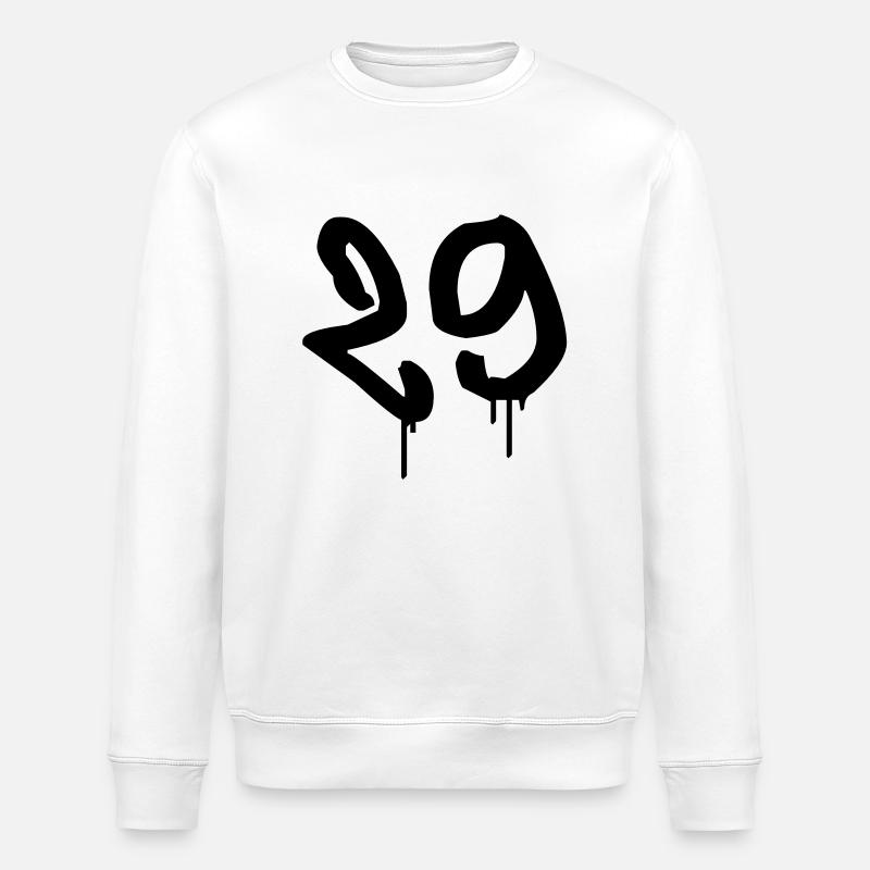 Graffiti : 29 - Stanley/Stella ROLLER Unisex Organic Sweatshirt - white