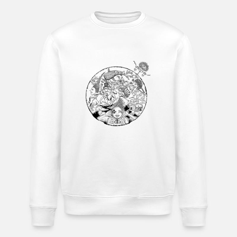HGL - Stanley/Stella ROLLER Unisex Organic Sweatshirt - white