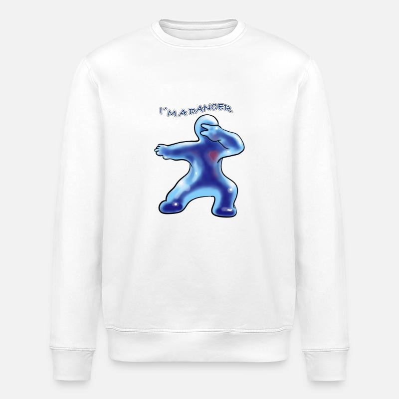 Tänzer - Stanley/Stella Unisex Bio-Sweatshirt ROLLER - Weiß