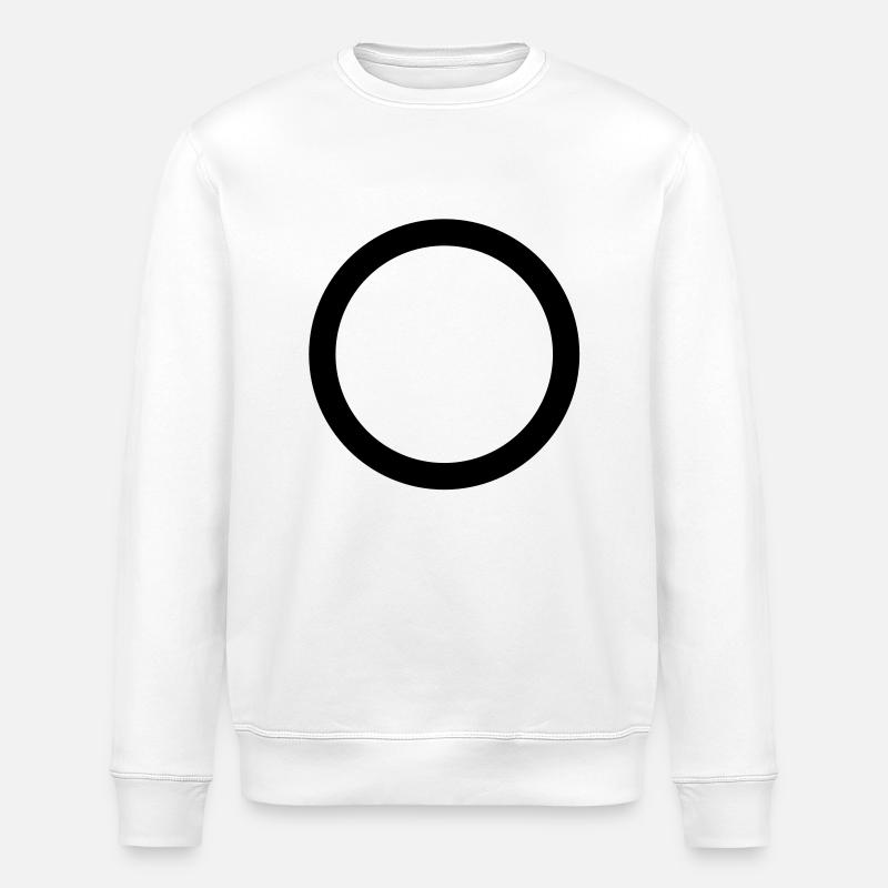 circle - Sweat bio ROLLER Stanley/Stella Unisexe - blanc