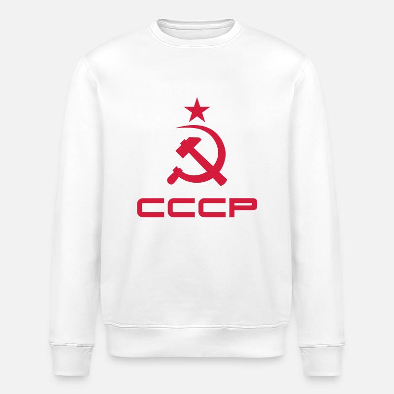 URSS__V003 - Stanley/Stella Unisex Bio-Sweatshirt ROLLER - Weiß