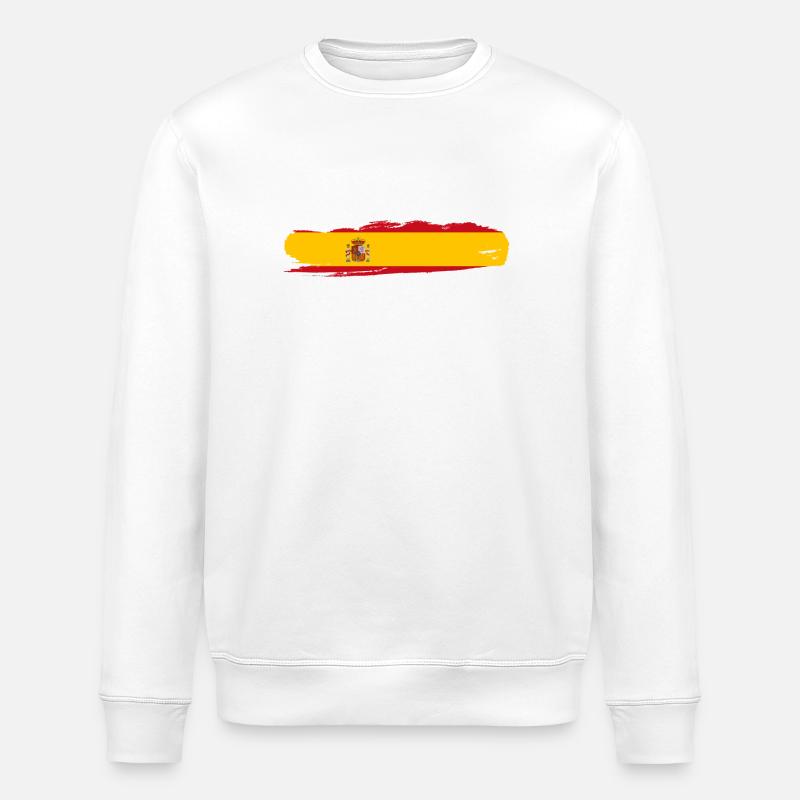 Espagne - Sweat bio ROLLER Stanley/Stella Unisexe - blanc