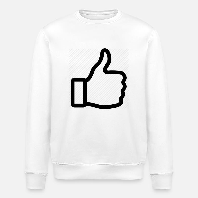 Thumbs up - Stanley/Stella Unisex Bio-Sweatshirt ROLLER - Weiß