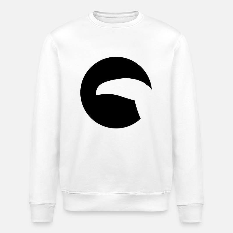 Tukane - Stanley/Stella Unisex Bio-Sweatshirt ROLLER - Weiß