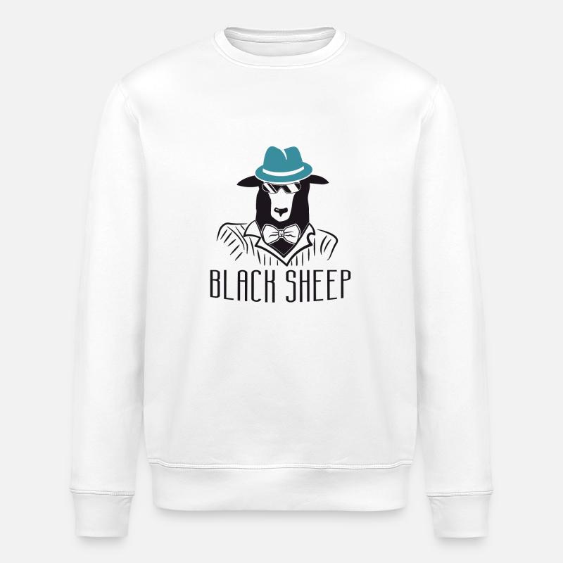 BlackSheep - Stanley/Stella ROLLER Unisex Organic Sweatshirt - white