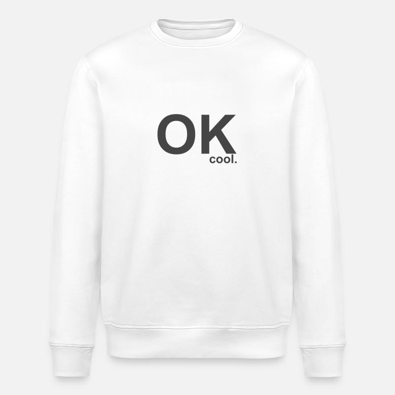 C’est cool. - Sweat bio ROLLER Stanley/Stella Unisexe - blanc