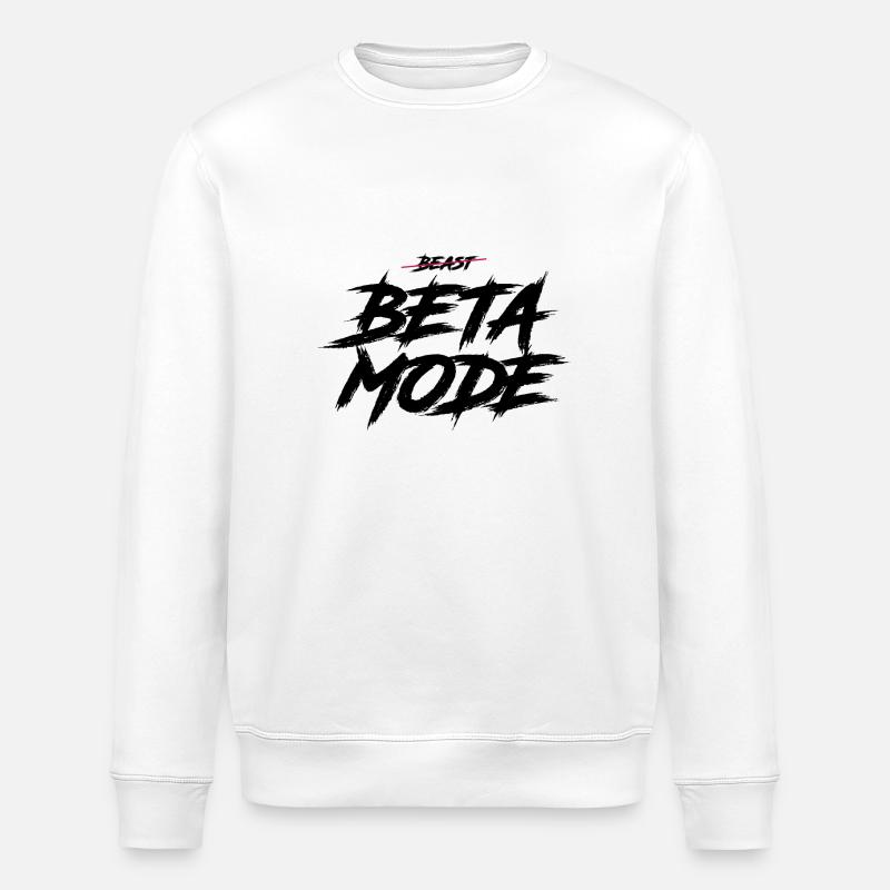 BETA MODE - Stanley/Stella Unisex Bio-Sweatshirt ROLLER - Weiß