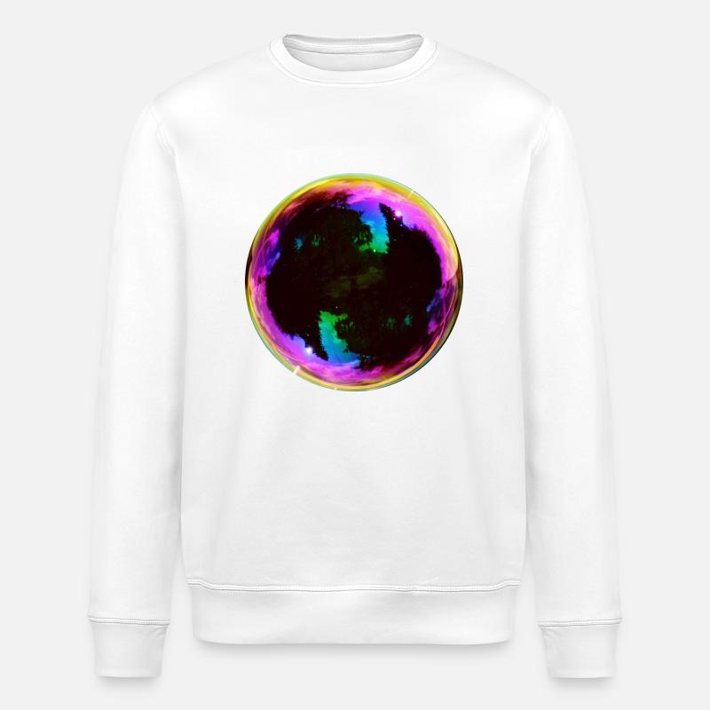 Seifenblase - Stanley/Stella Unisex Bio-Sweatshirt ROLLER - Weiß