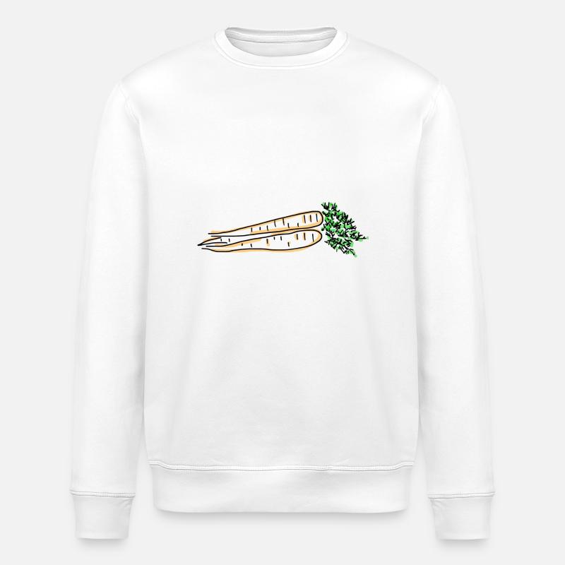 Moehren - Stanley/Stella Unisex Bio-Sweatshirt ROLLER - Weiß