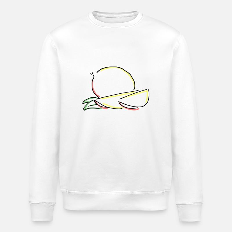 mangue - Sweat bio ROLLER Stanley/Stella Unisexe - blanc