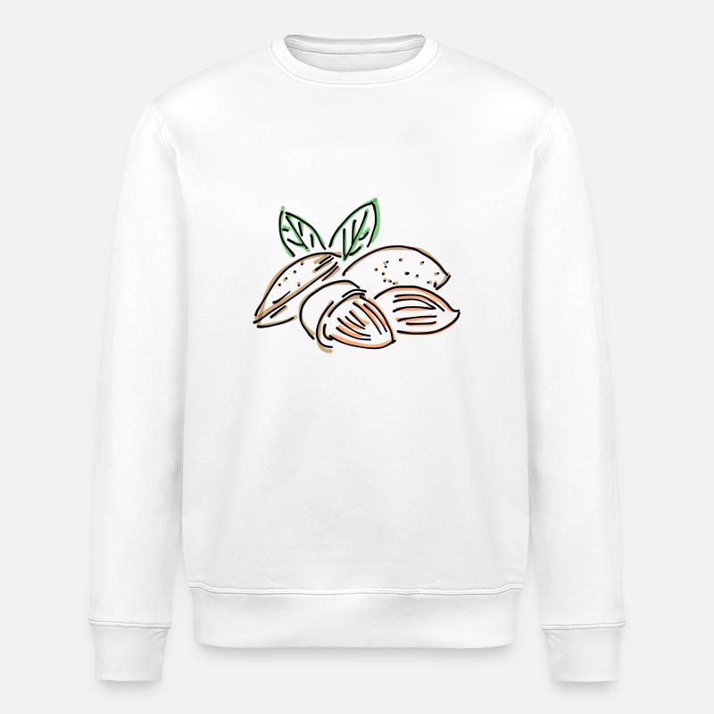 Mandel - Stanley/Stella Unisex Bio-Sweatshirt ROLLER - Weiß