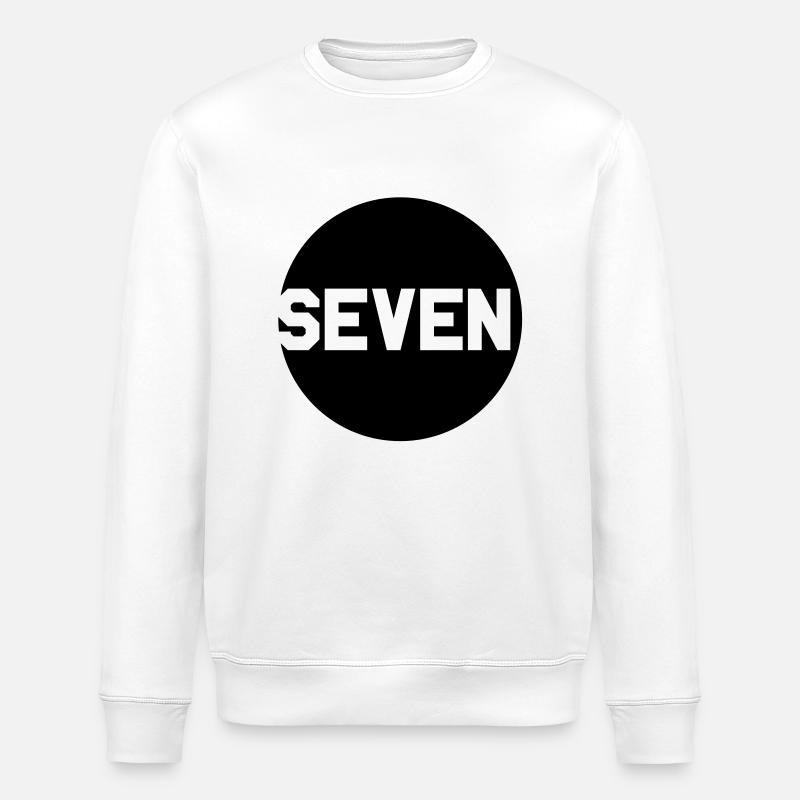 seven___f1 - Stanley/Stella Unisex Bio-Sweatshirt ROLLER - Weiß