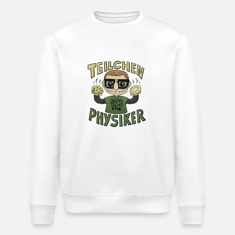 Teilchenphysiker - Stanley/Stella Unisex Bio-Sweatshirt ROLLER - Weiß
