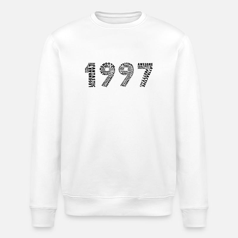 1997 - Stanley/Stella Unisex Bio-Sweatshirt ROLLER - Weiß