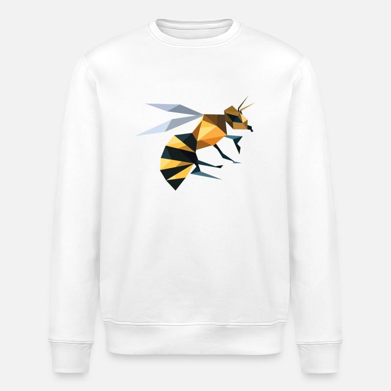 Hornet - Sweat bio ROLLER Stanley/Stella Unisexe - blanc