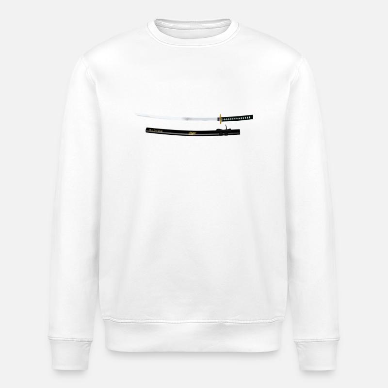 Katana - Stanley/Stella Unisex Bio-Sweatshirt ROLLER - Weiß