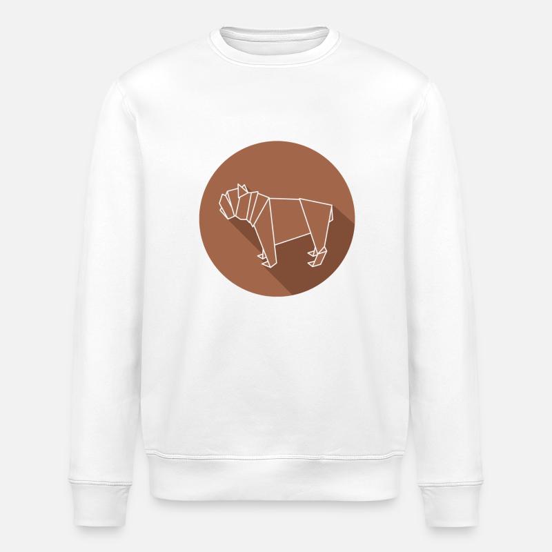 boxer - Stanley/Stella Unisex Bio-Sweatshirt ROLLER - Weiß