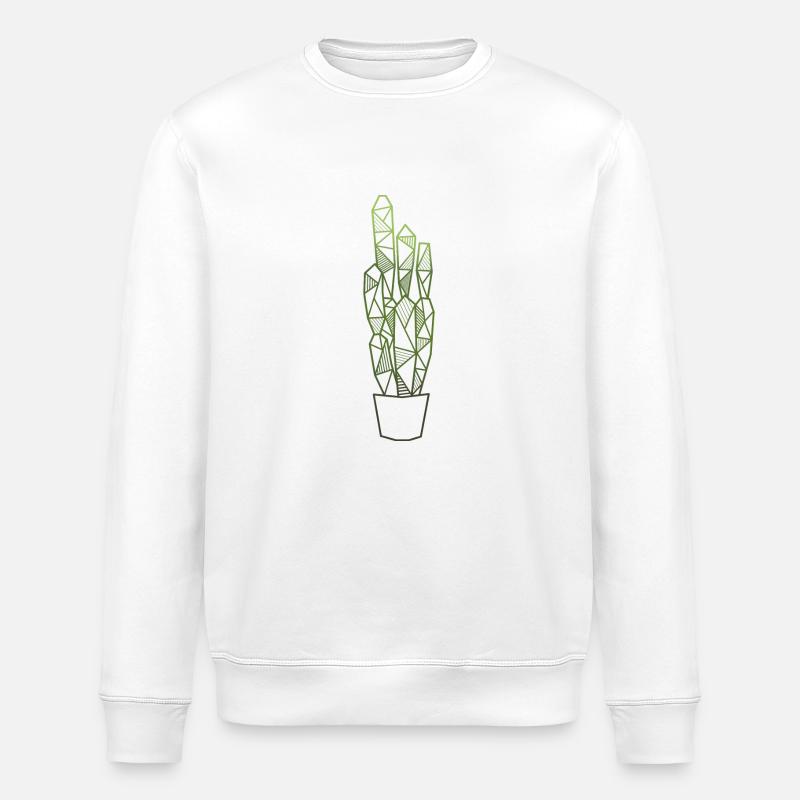 cactus - Sweat bio ROLLER Stanley/Stella Unisexe - blanc