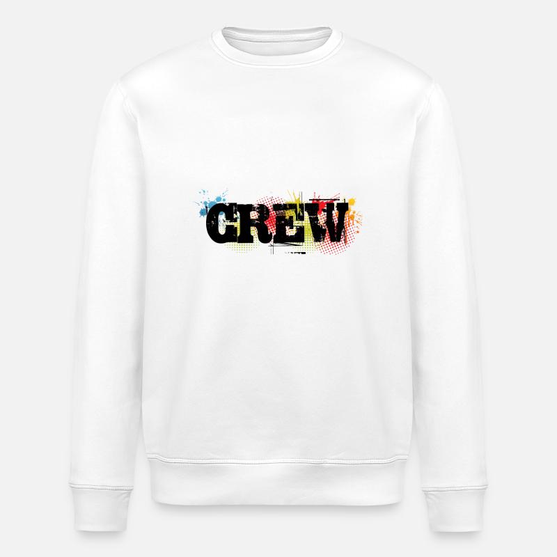 Crew de - Stanley/Stella Unisex Bio-Sweatshirt ROLLER - Weiß