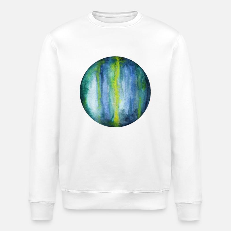 Uranus - Stanley/Stella Unisex Bio-Sweatshirt ROLLER - Weiß
