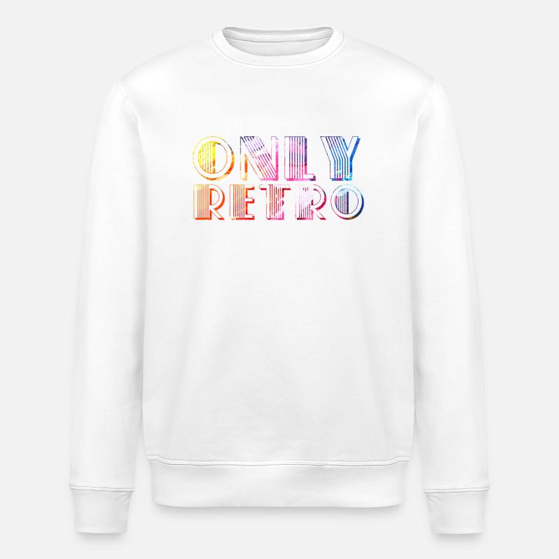 Seulement rétro - Sweat bio ROLLER Stanley/Stella Unisexe - blanc