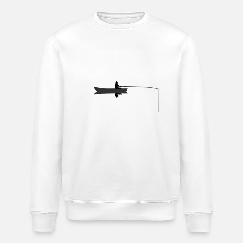 Pêcheurs - Sweat bio ROLLER Stanley/Stella Unisexe - blanc