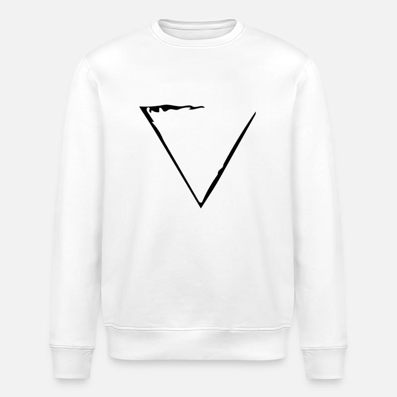 Élément d'eau - Sweat bio ROLLER Stanley/Stella Unisexe - blanc