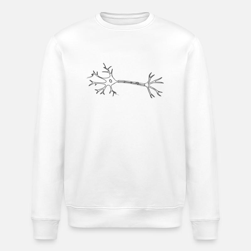 Neurone - Sweat bio ROLLER Stanley/Stella Unisexe - blanc