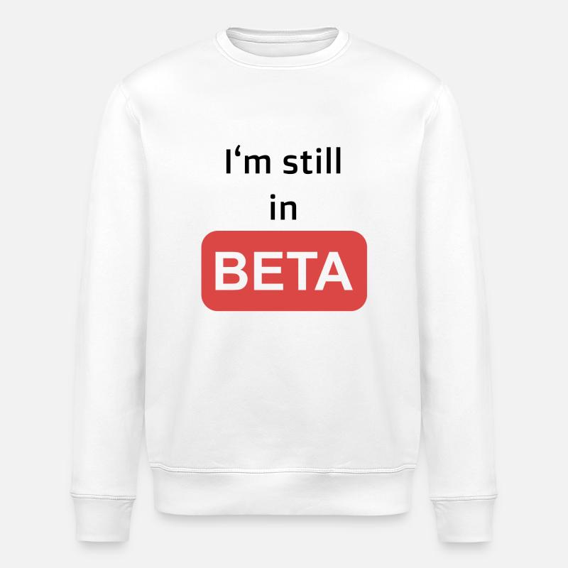 Beta - Stanley/Stella ROLLER Unisex Organic Sweatshirt - white