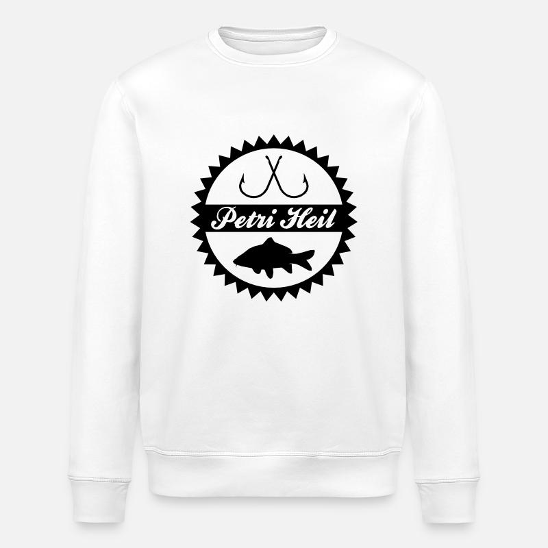 Petri Heil - Stanley/Stella ROLLER Unisex Organic Sweatshirt - white