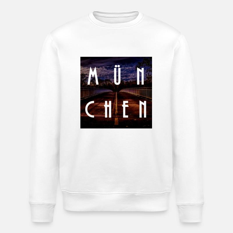 München - Stanley/Stella Unisex Bio-Sweatshirt ROLLER - Weiß