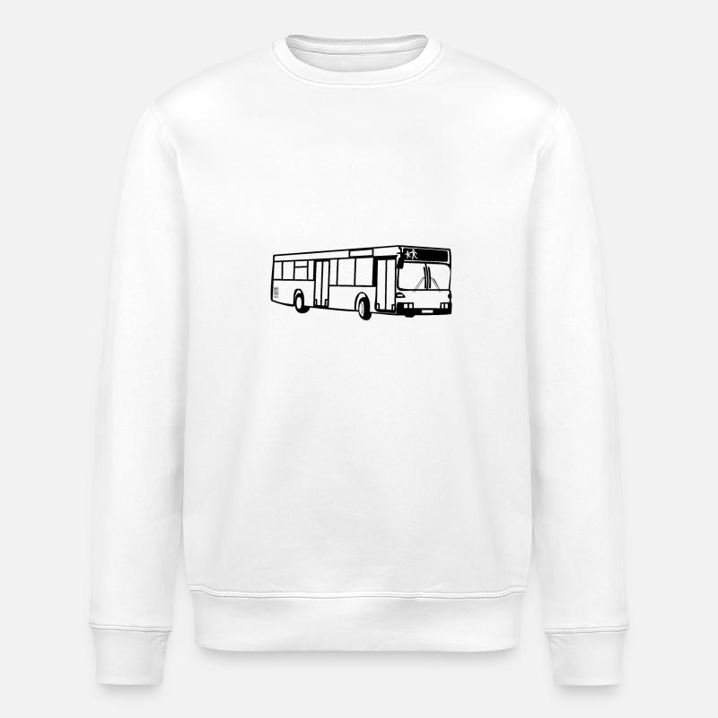 bus - Sweat bio ROLLER Stanley/Stella Unisexe - blanc
